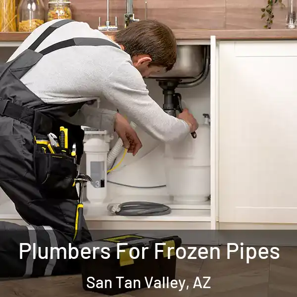  Plumbers For Frozen Pipes San Tan Valley, AZ
